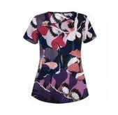 Product Image for  Multicolor Print Top Flowers