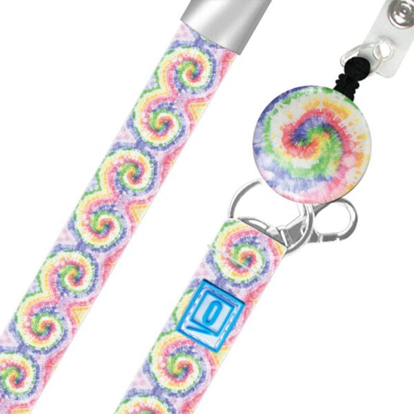 Product Image for  LUXE Lanyard Spring Tie Dye