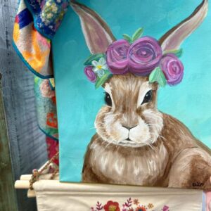 Product Image for  Floral Crown Bunny Paint Class