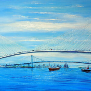 Product Image for  Jim Williams, Gordie Howe Bridge, SKU JW16