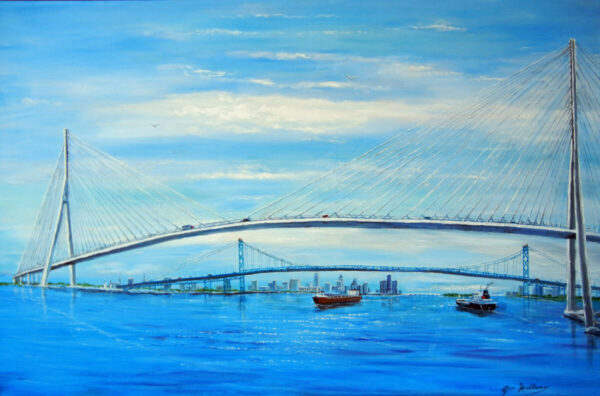 Product Image for  Jim Williams, Gordie Howe Bridge, SKU JW16