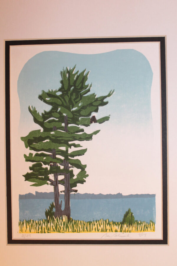 Product Image for  “The Sentry” Woodcut by Ben Bohnsack