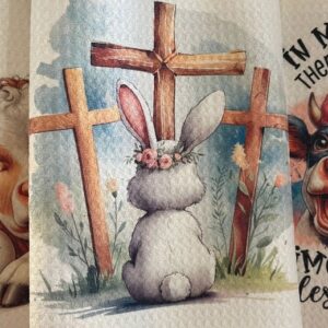 Product Image for  Easter Kitchen Waffle Towel 16″ x 24″