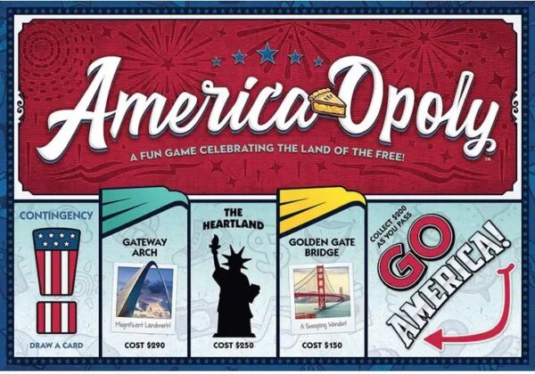 Product Image for  America-Opoly Board Game