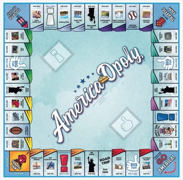 Product Image for  America-Opoly Board Game